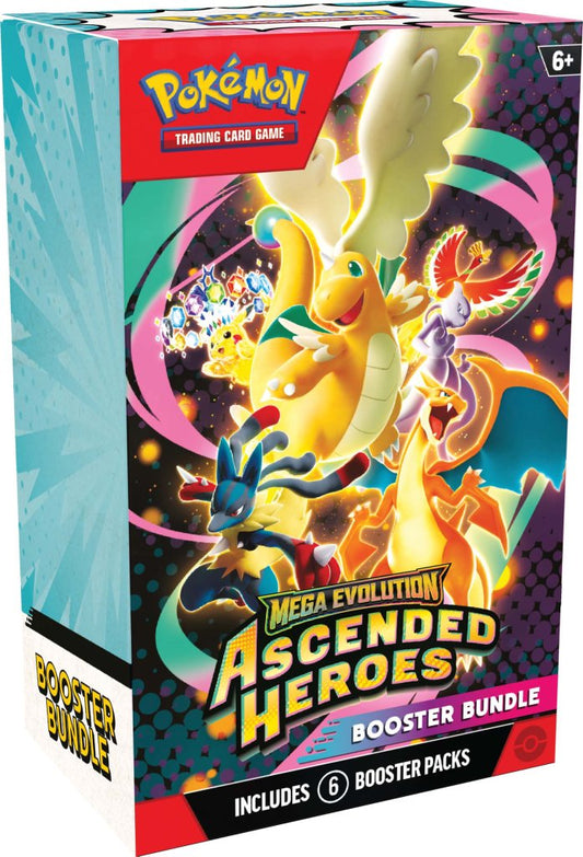 POKÉMON TCG: Mega Evolution 2.5 Ascended Heroes - Booster Bundle Sealed Case