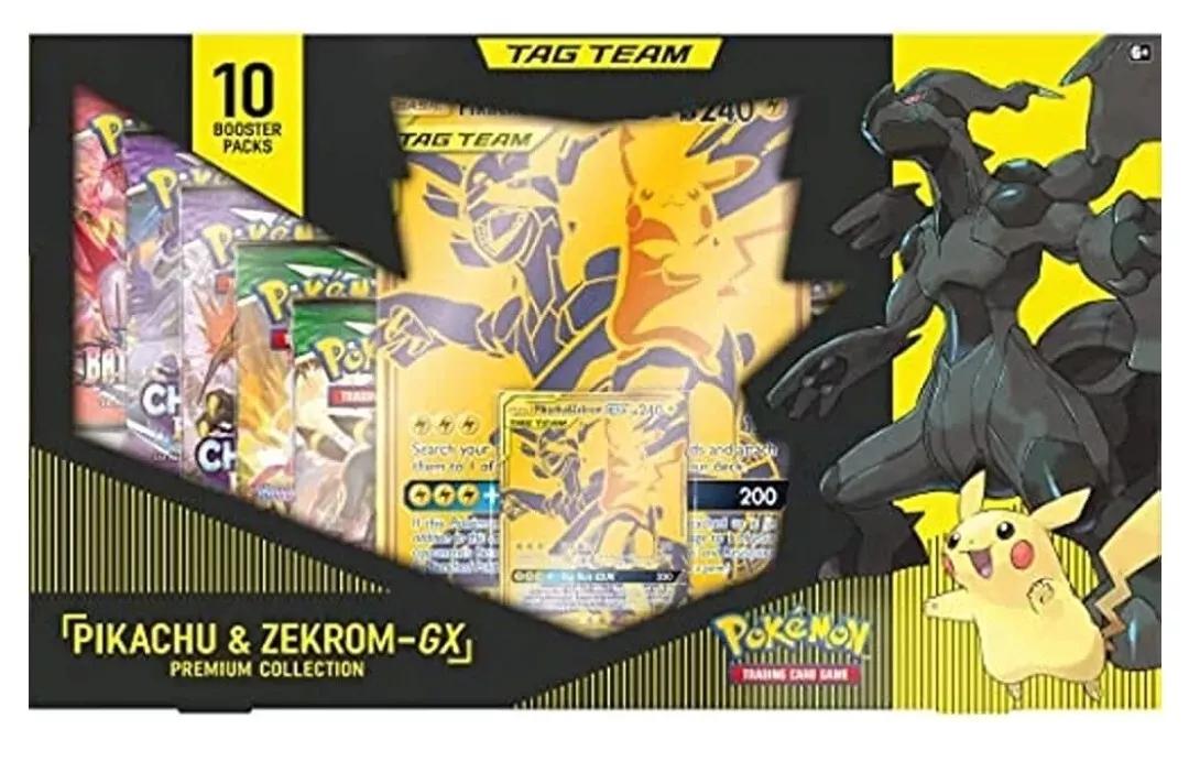 POKÉMON TCG: Pikachu & Zekrom GX Premium Collection Box