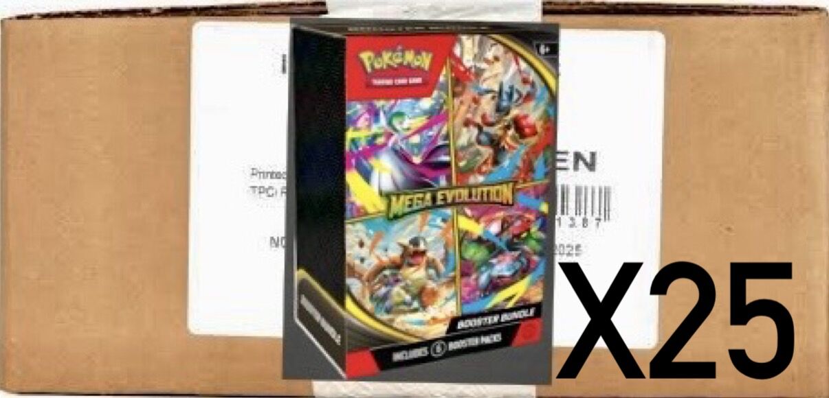 POKÉMON TCG: Mega Evolution 1 - Booster Bundle Sealed Case