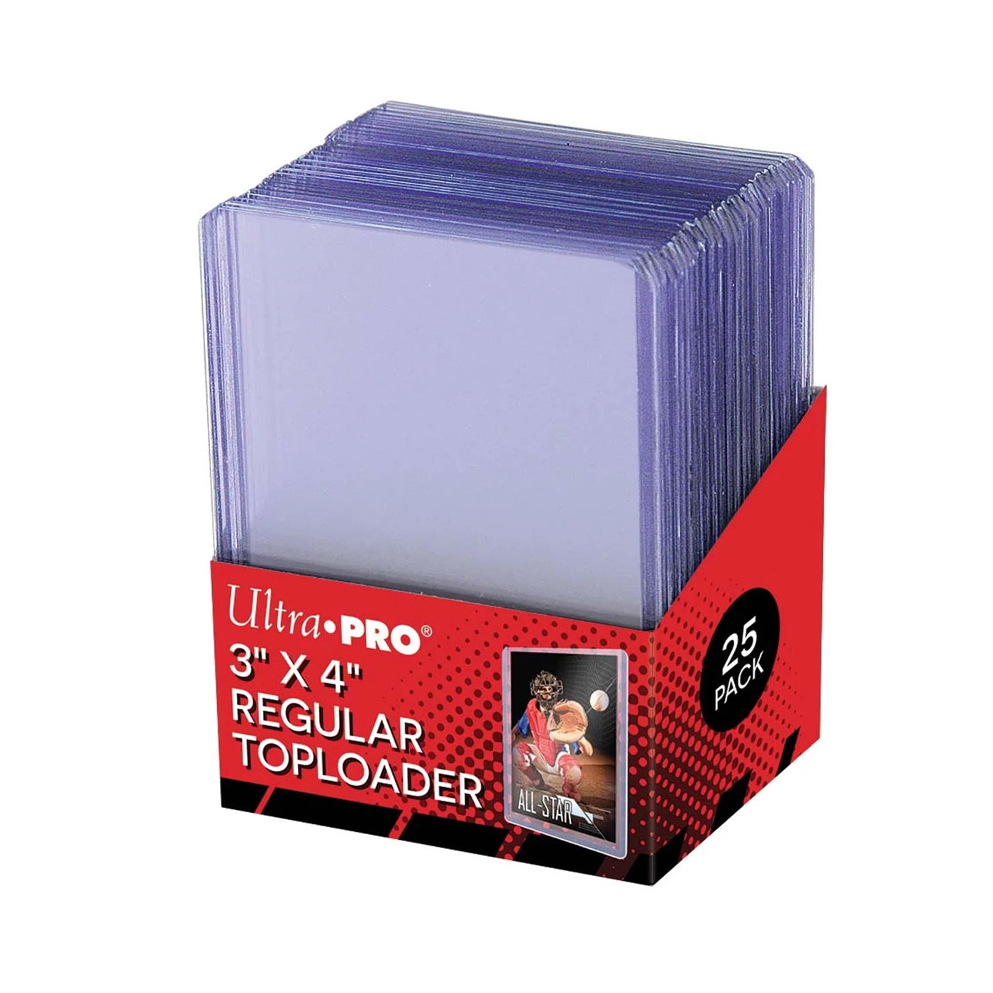 ULTRA PRO: Top Loader 35 Point Regular Clear (25ct)