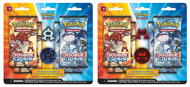 POKÉMON TCG: Double Crisis Team Magma - 4-Pack Blister