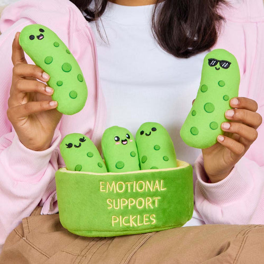 RELATABLE: Emotional Support Pickles Plush