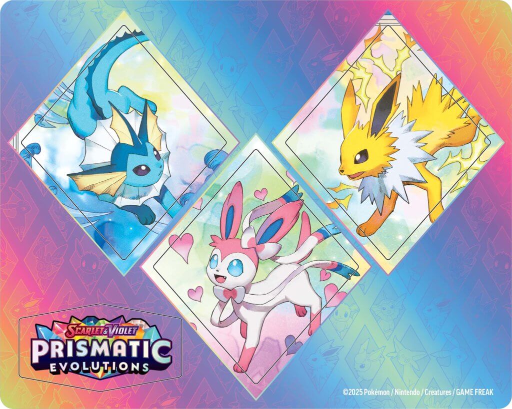 POKÉMON TCG: Scarlet & Violet 8.5 Prismatic Evolutions - Tech Sticker Blisters