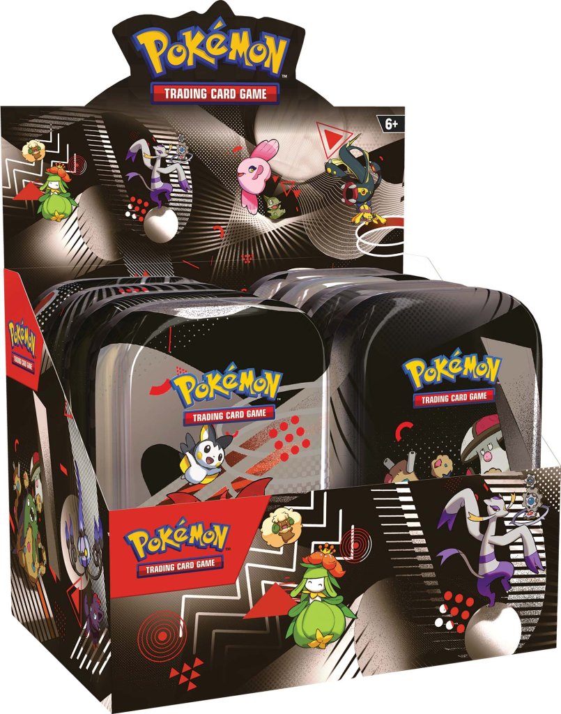 POKMON TCG: Scarlet & Violet 10.5 Unova - Mini Tins (Sealed Display) The Wandering Collector POKMON TCG: Scarlet & Violet 10.5 Unova - Mini Tins (Sealed Display) The Wandering Collector