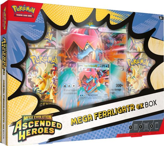 POKÉMON TCG: Mega Evolution 2.5 Ascended Heroes - Mega EX Collection Box Sealed Case