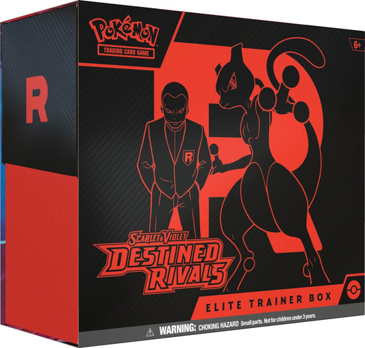 POKÉMON TCG: Scarlet & Violet 10 Destined Rivals - Elite Trainer Box Sealed Case