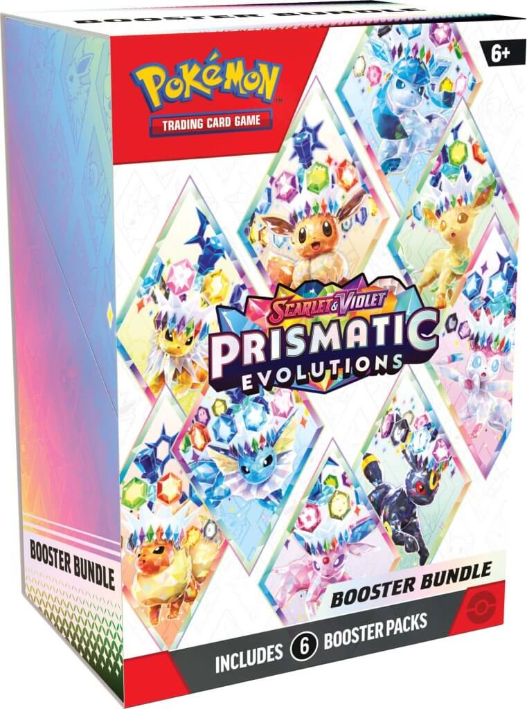 POKMON TCG: Scarlet & Violet 8.5 Prismatic Evolutions - Booster Bundl The Wandering Collector POKMON TCG: Scarlet & Violet 8.5 Prismatic Evolutions - Booster Bundl The Wandering Collector