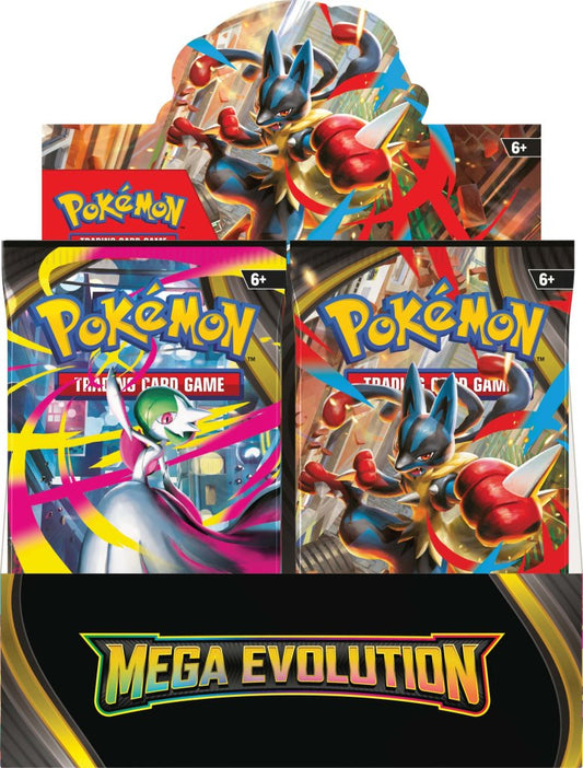 POKÉMON TCG: Mega Evolution 1 - Enhanced Booster Box (with topper)