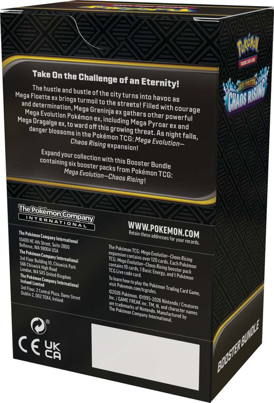 POKÉMON TCG: Mega Evolution 4 Chaos Rising - Booster Bundle