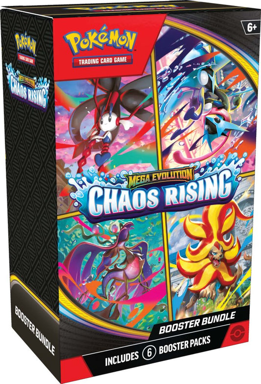 POKÉMON TCG: Mega Evolution 4 Chaos Rising - Booster Bundle Sealed Case