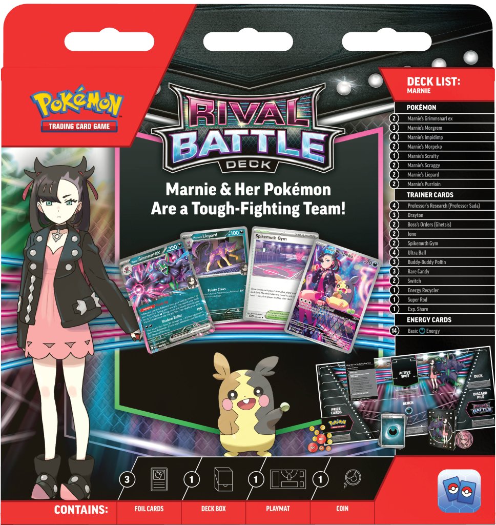 POKÉMON TCG: Rival Battle Deck - Marnie & Steven BOTH VARIANTS