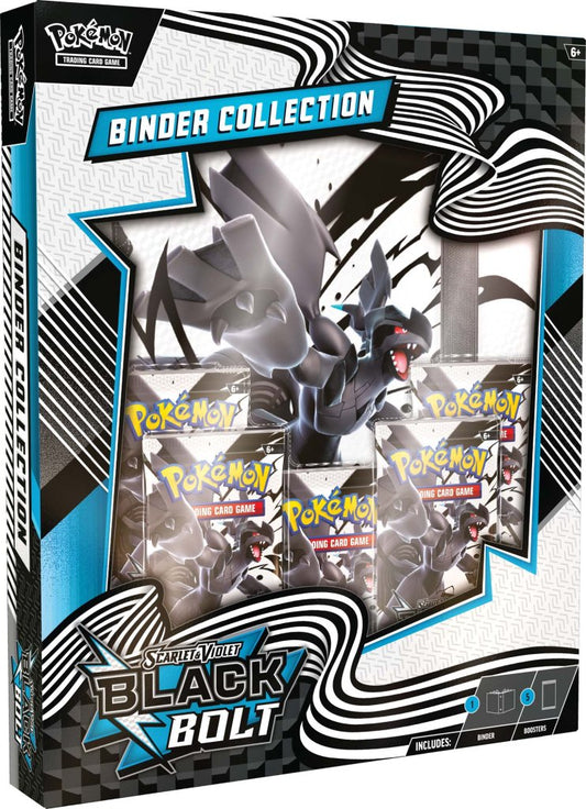 POKÉMON TCG: Scarlet & Violet 10.5 Black Bolt - Binder Collection (Sealed Case)