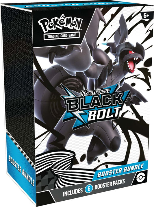 POKÉMON TCG: Scarlet & Violet 10.5 Black Bolt - Booster Bundle (Sealed Display)