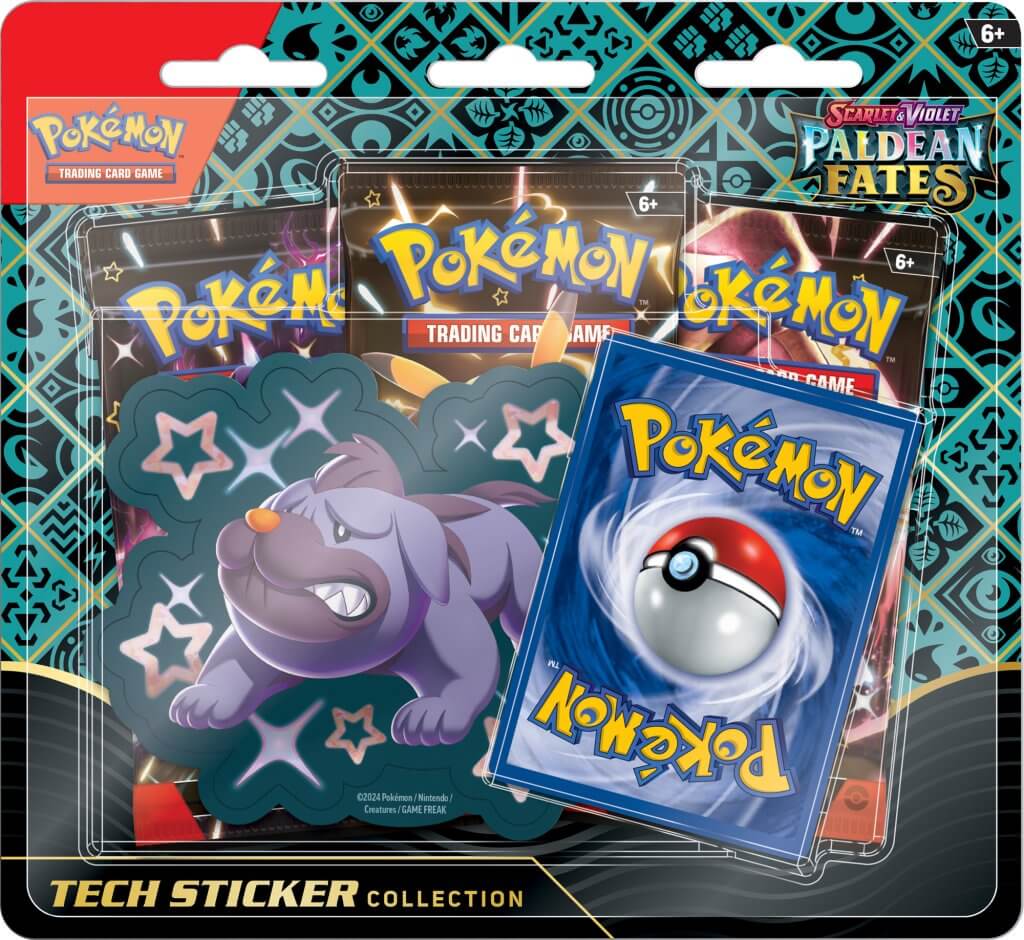 POKÉMON TCG: Scarlet & Violet 4.5 Paldean Fates - Tech Sticker Blister