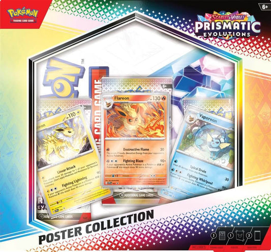 POKÉMON TCG: Scarlet & Violet 8.5 Prismatic Evolutions - Poster Collection