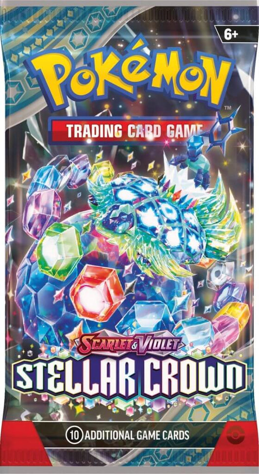 POKÉMON TCG: Scarlet & Violet 7 Stellar Crown - Booster Pack
