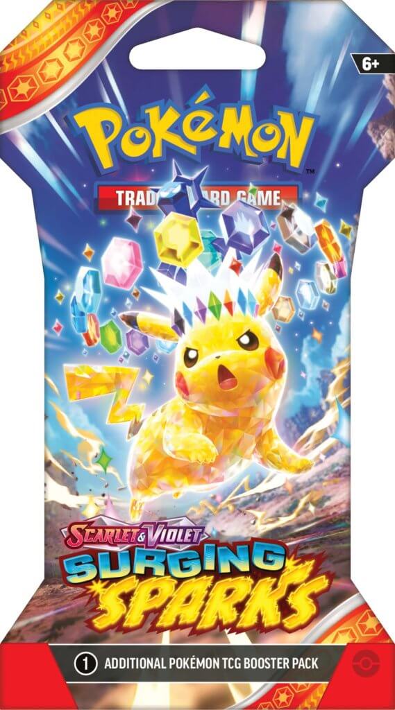 POKÉMON TCG: Scarlet & Violet 8 Surging Sparks - Blisters