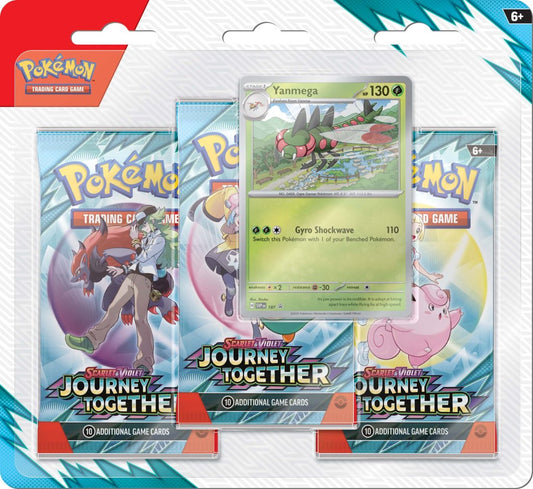 POKÉMON TCG: Scarlet & Violet 9 Journey Together - Three Booster Blister