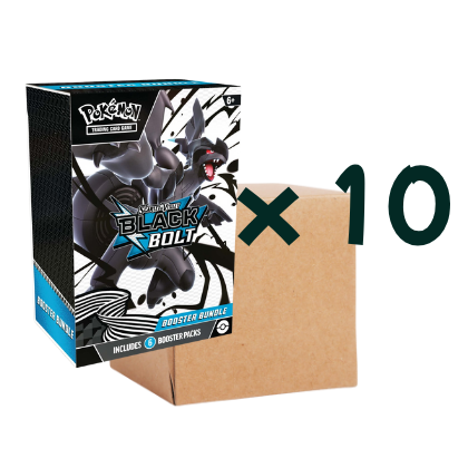 POKÉMON TCG: Scarlet & Violet 10.5 Black Bolt - Booster Bundle (Sealed Display)