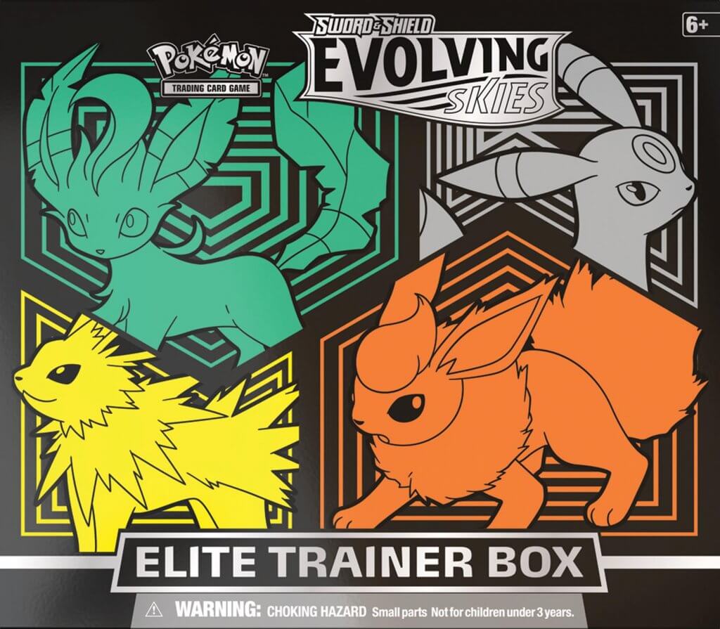 POKÉMON TCG: Sword & Shield Evolving Skies - Elite Trainer Box Case