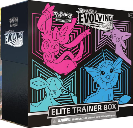 POKÉMON TCG: Sword & Shield Evolving Skies - Elite Trainer Box Case