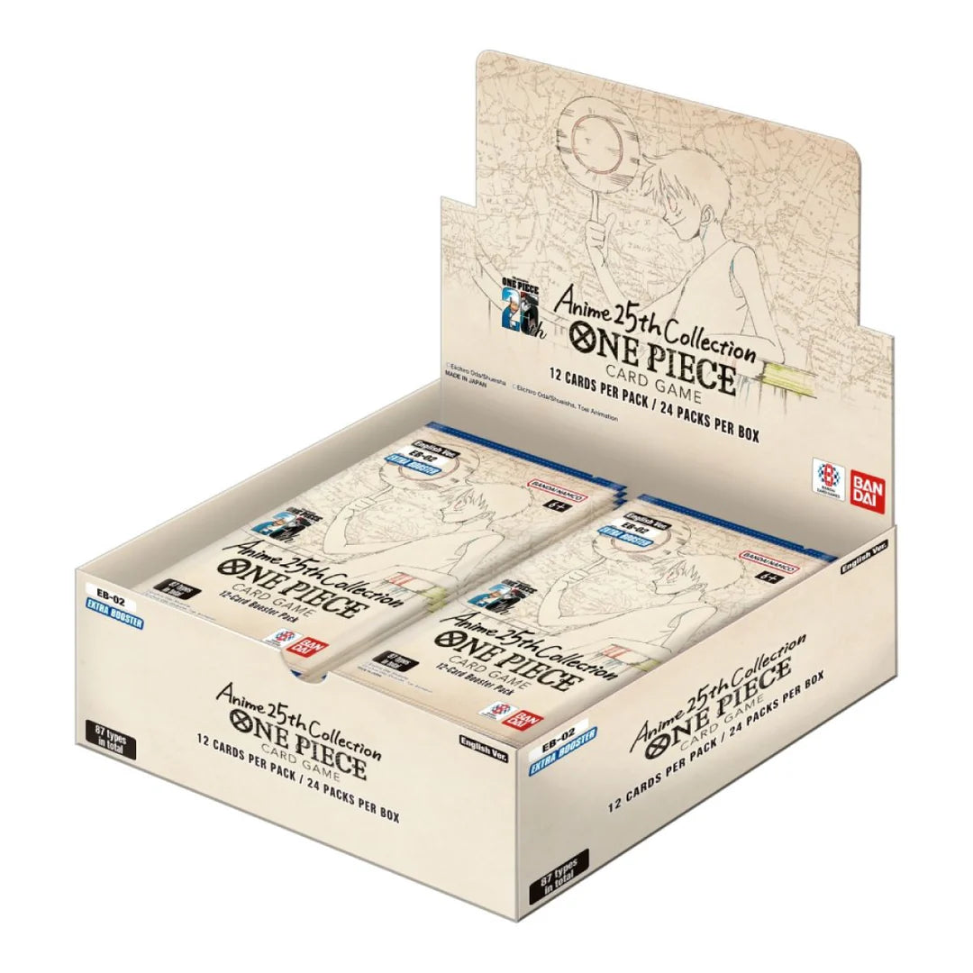 ONE PIECE TCG: Anime 25th Collection - Extra Booster Box [EB-02
