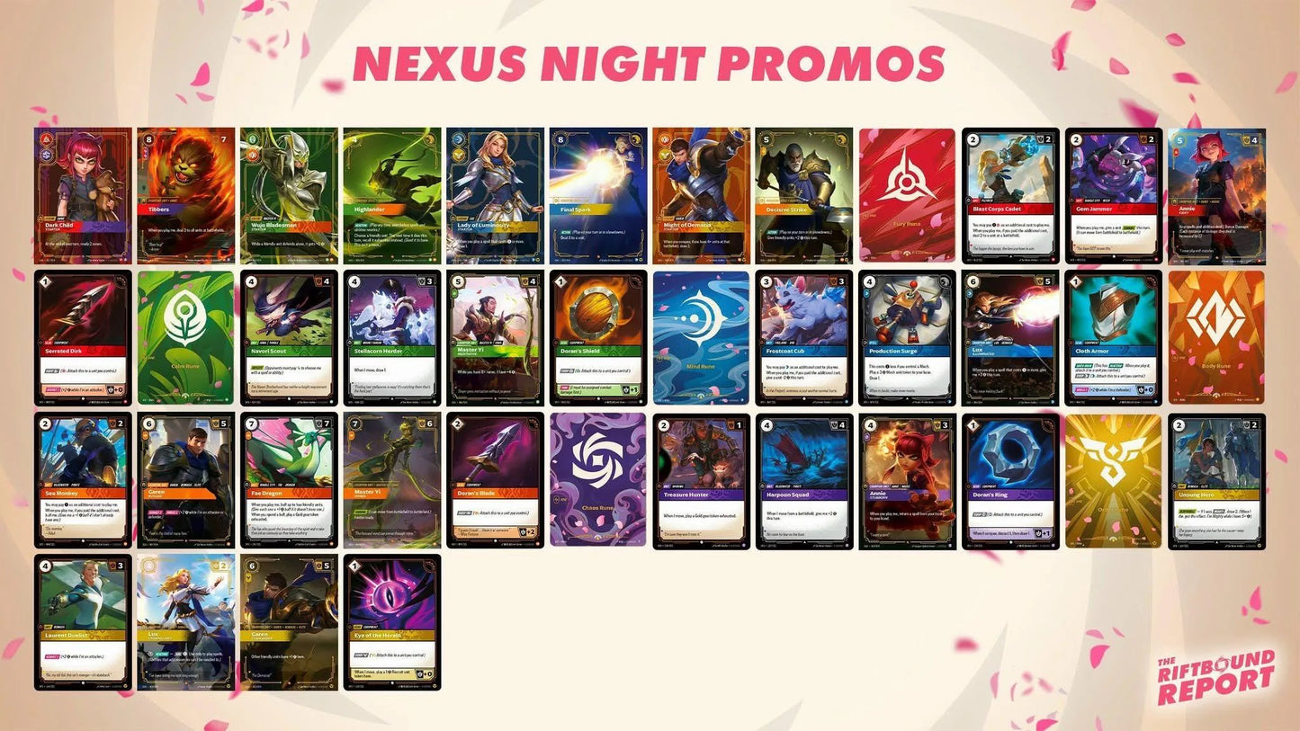 RIFTBOUND League of Legends TCG: Set Two Spiritforged – Nexus Night Promo Sealed Case