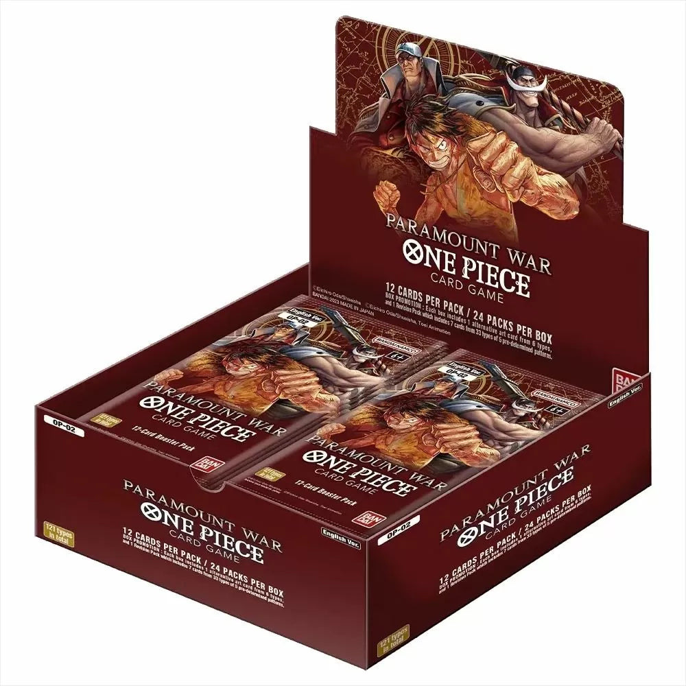one piece op 7 booster box ONE PIECE TCG: Paramount War
