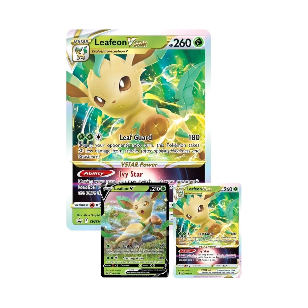 POKÉMON TCG: Leafeon Vstar Special Collection Box