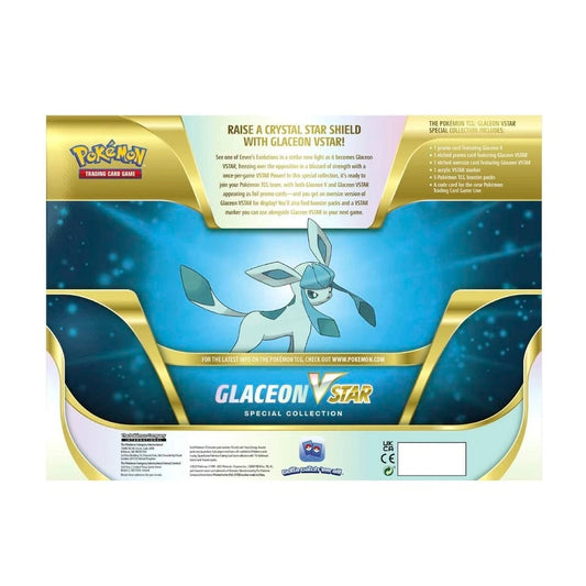 POKÉMON TCG: Glaceon Vstar Special Collection Box