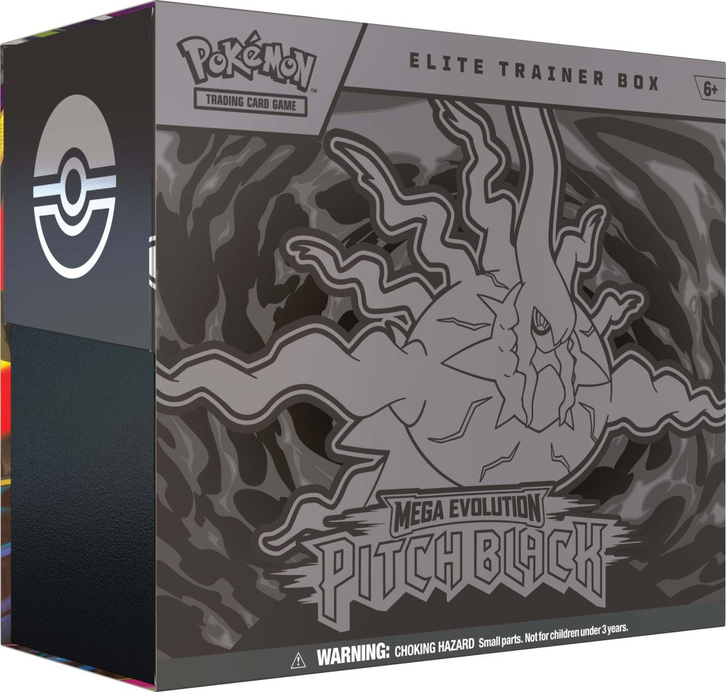 POKÉMON TCG: Mega Evolution 5 Pitch Black - Elite Trainer Box Sealed Case