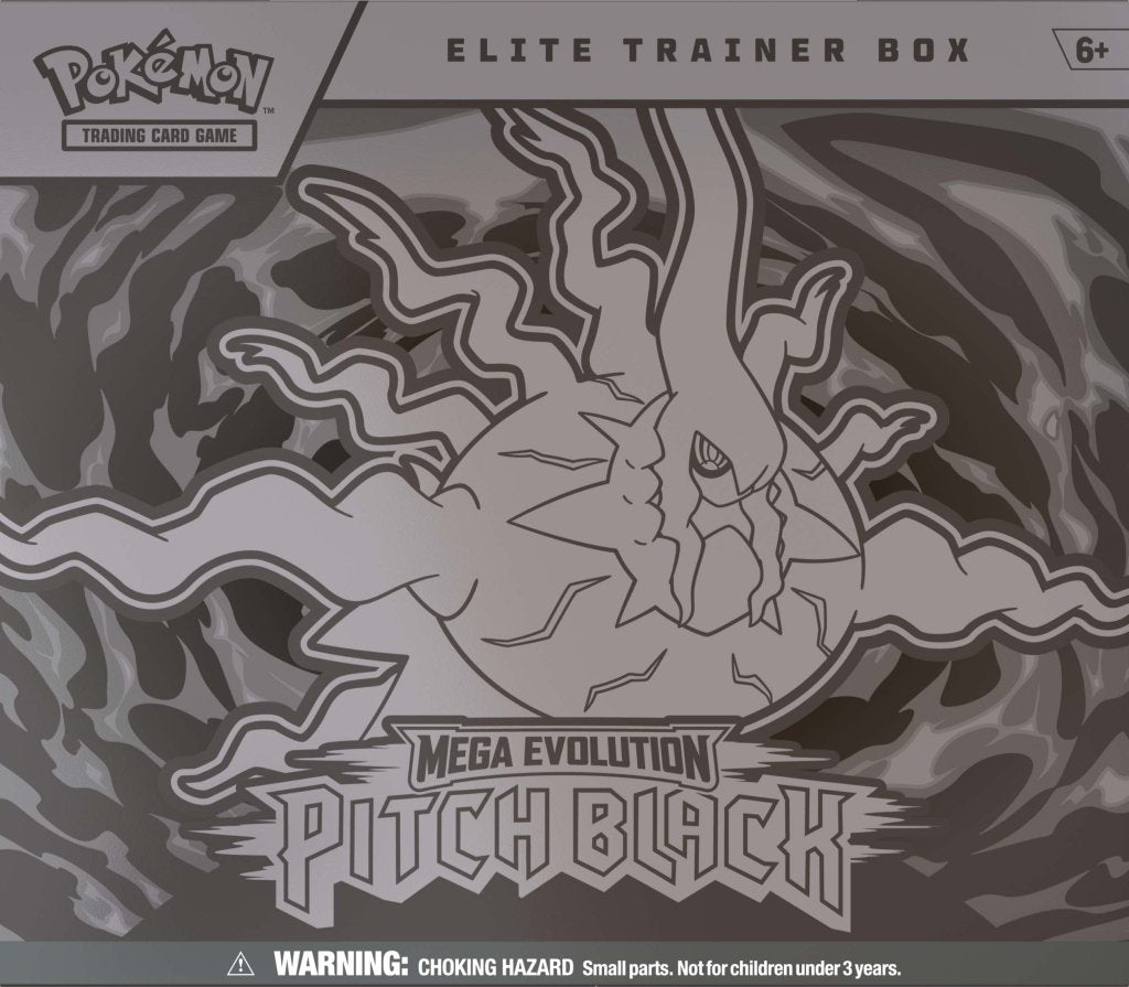 POKÉMON TCG: Mega Evolution 5 Pitch Black - Elite Trainer Box Sealed Case