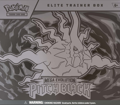 POKÉMON TCG: Mega Evolution 5 Pitch Black - Elite Trainer Box Sealed Case