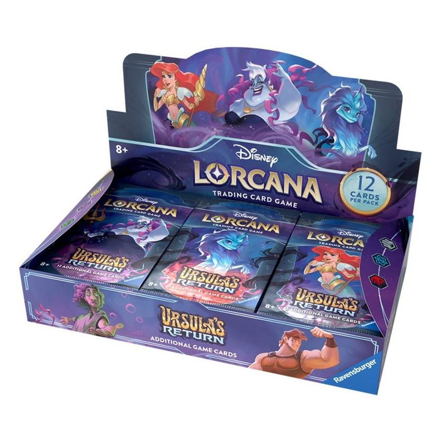LORCANA Disney TCG: Set 4 - Ursula's Return – Booster Box