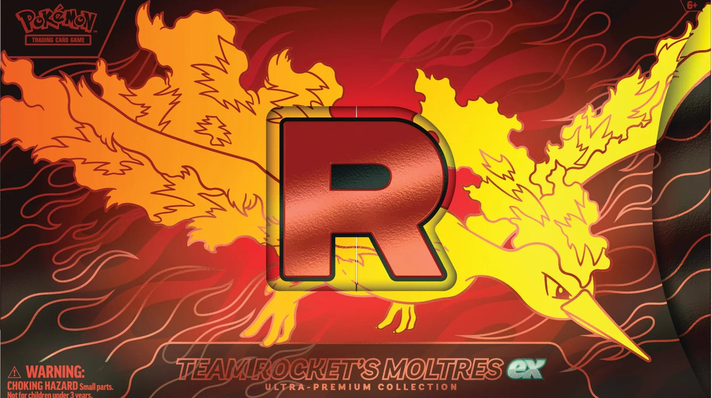 POKÉMON TCG: Ultra Premium Collection - Moltres EX (US Exclusive) Sealed Case