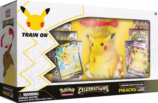 POKÉMON TCG: Sword & Shield 7.5 Celebrations - Premium Figure Collection (Pikachu VMAX)