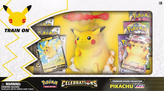 POKÉMON TCG: Sword & Shield 7.5 Celebrations - Premium Figure Collection (Pikachu VMAX)
