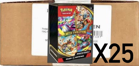 POKÉMON TCG: Mega Evolution 1 - Booster Bundle Sealed Case