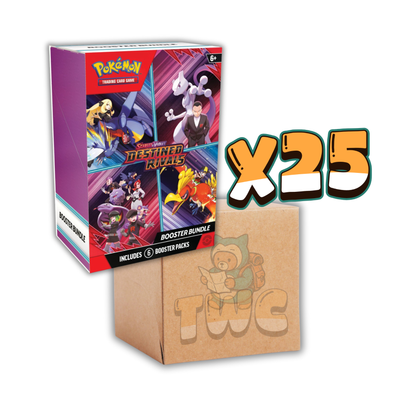 POKÉMON TCG: Scarlet & Violet 10 Destined Rivals - Booster Bundle Sealed Case (25 Bundles)