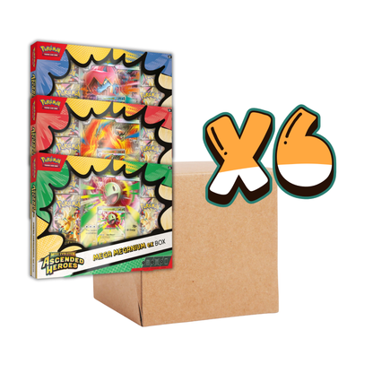 [PRE-ORDER] POKÉMON TCG: Mega Evolution 2.5 Ascended Heroes - Mega EX Collection Box Sealed Case