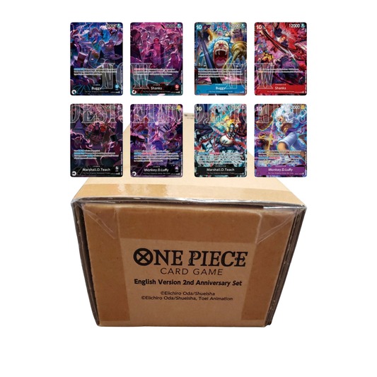 ONE PIECE TCG: English 2nd Anniversary Set Sealed