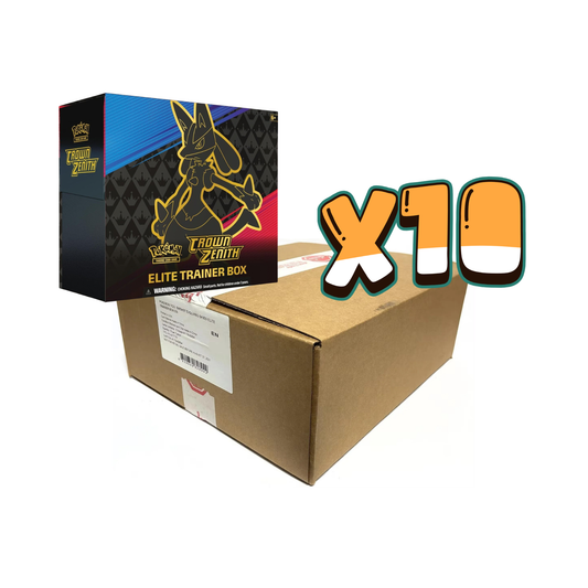 POKÉMON TCG: Sword & Shield 12.5 Crown Zenith - Elite Trainer Box Sealed Case