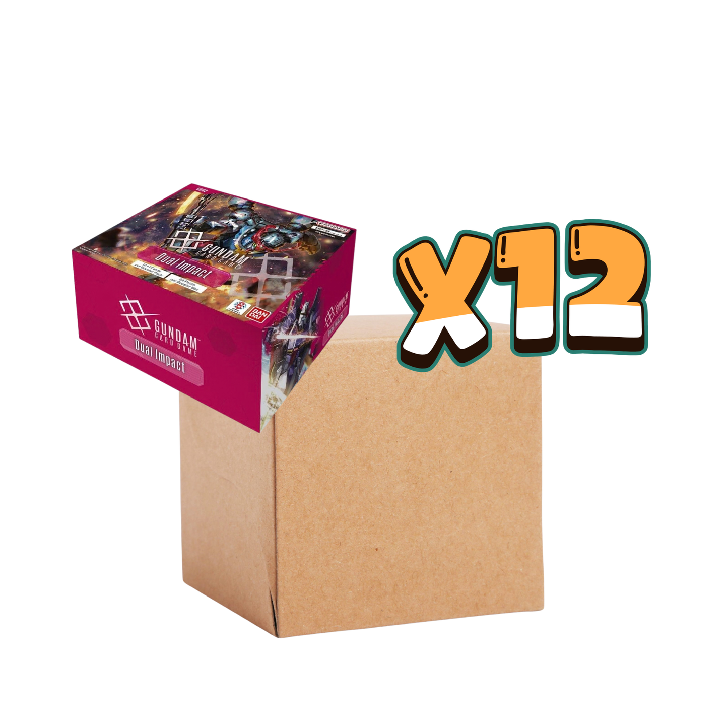 GUNDAM TCG: Dual Impact - Booster Box Sealed Case [GD02]