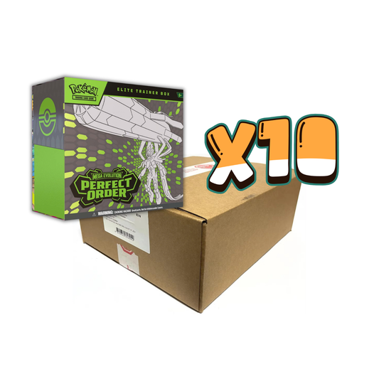 [PRE-ORDER] POKÉMON TCG: Mega Evolution 3 Perfect Order - Elite Trainer Box Case