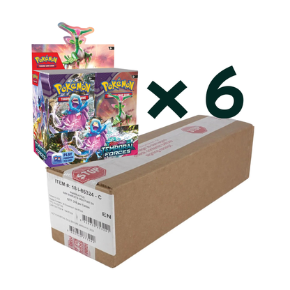 POKÉMON TCG: Scarlet & Violet 5 Temporal Forces - Booster Box Case
