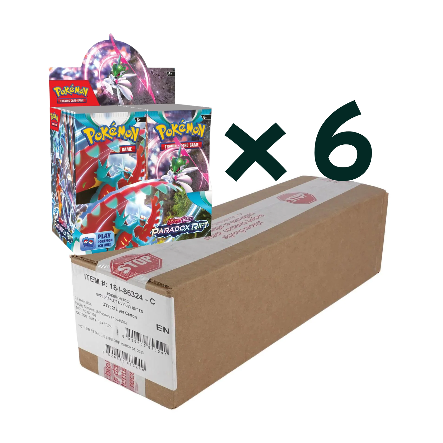 POKÉMON TCG: Scarlet & Violet 4 Paradox Rift