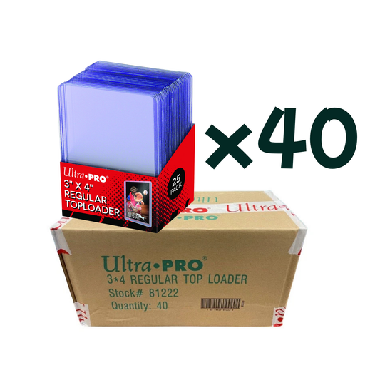ULTRA PRO: Top Loader 35 Point Regular Clear (25ct) - Case (40x)