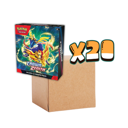 POKMON TCG: Sword & Shield 12.5 Crown Zenith - Booster Bundle Sealed The Wandering Collector POKMON TCG: Sword & Shield 12.5 Crown Zenith - Booster Bundle Sealed The Wandering Collector