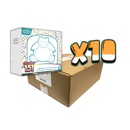 POKÉMON TCG: Scarlet & Violet 151 - Elite Trainer Box Case
