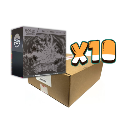 POKÉMON TCG: Mega Evolution 5 Pitch Black - Elite Trainer Box Sealed Case